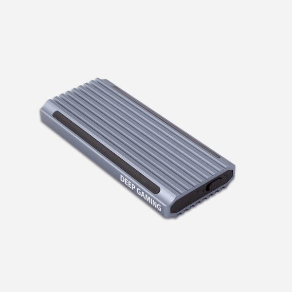 Mini carcasa disco ssd deep gaming dg - mcm - nvme1 nvme m.2 usb 3.1 gen 2 rgb - Imagen 3