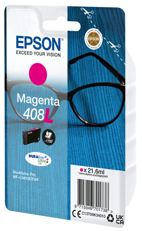 Cartucho tinta epson 408l magenta durabrite 408l ultra ink - Imagen 2