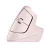 Mouse raton vertical logitech lift 6 botones 4000 dpi wireless inalambrico rosa - Imagen 3