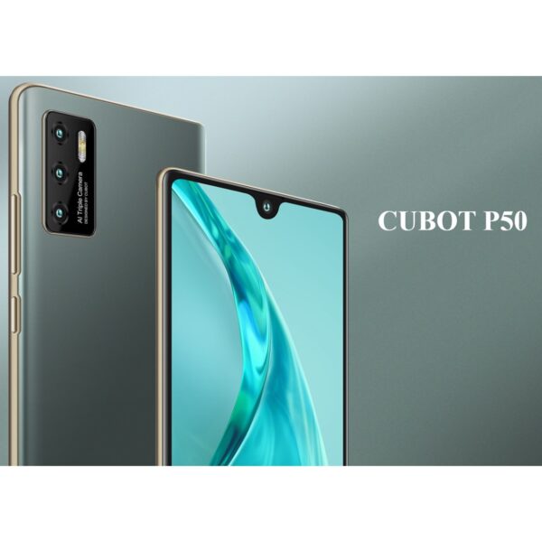 Móvil cubot p50 128gb 6gb verde - Imagen 2