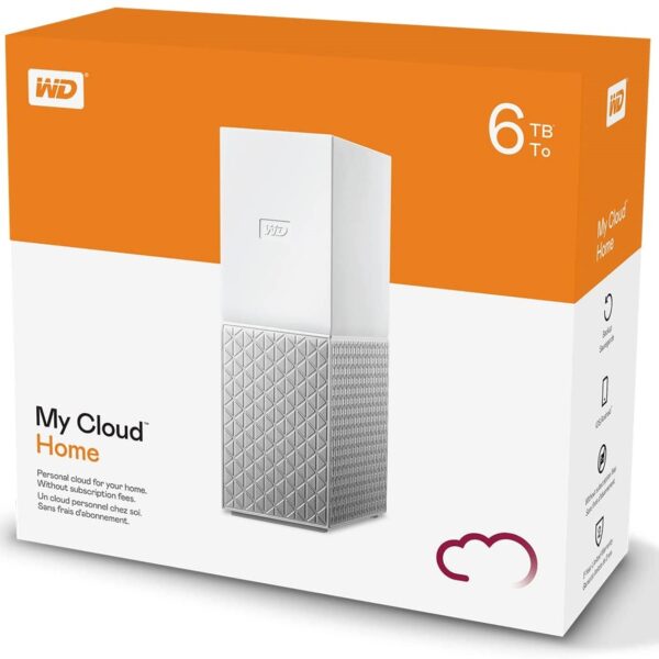 Servidor nas wd western digital my cloud home 6tb wdbvxc0060hwt - eesn - Imagen 3