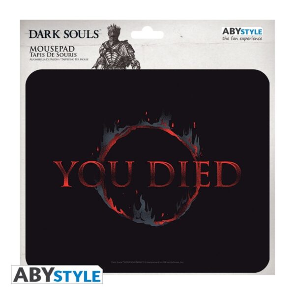 Alfombrilla gaming dark souls ''you died'' abystyle 235 x 195cm - Imagen 2