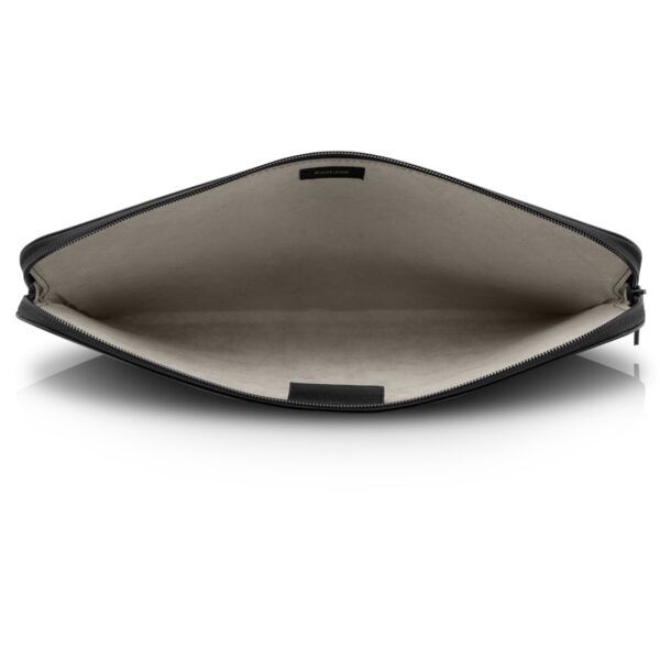 Maletin dell ecoloop leather sleeve para portatil 15 pulgadas negro - Imagen 2