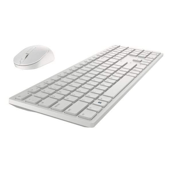 Kit teclado + mouse raton dell pro km5221w wireless inalambrico blanco - Imagen 3