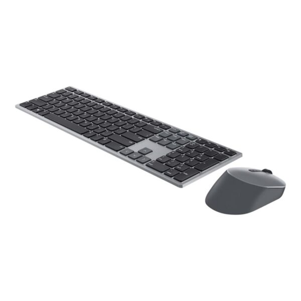 Kit teclado + mouse raton dell premier multi - device km7321w wireles inalambrico gris titanio - Imagen 3