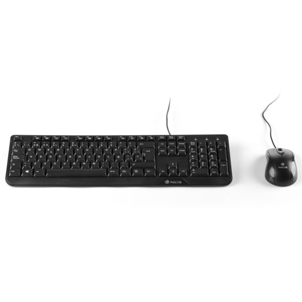 Kit teclado + mouse raton ngs cocoa usb - Imagen 2