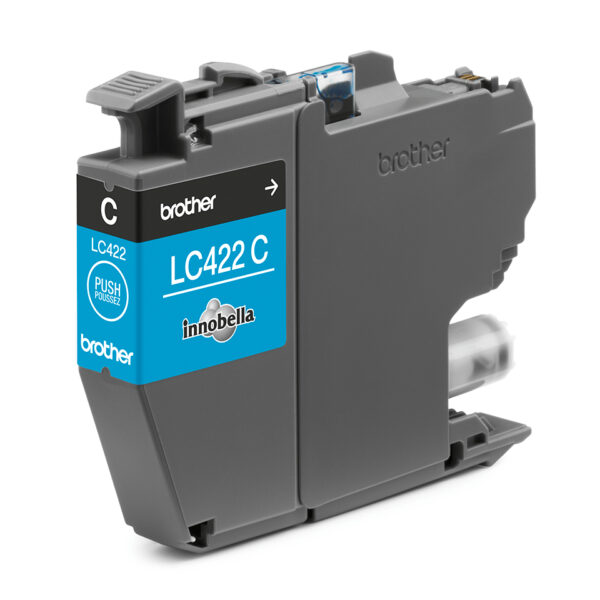 Cartucho tinta brother lc422c cian 550 paginas - Imagen 2