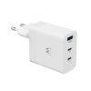 Cargador rapido ewent ew1323 65w 2 x usb tipo c 1 x usb tipo a
