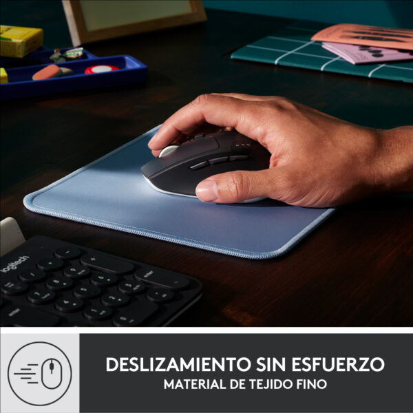 Alfombrilla logitech desk mat -  studio series gris azulado - Imagen 2