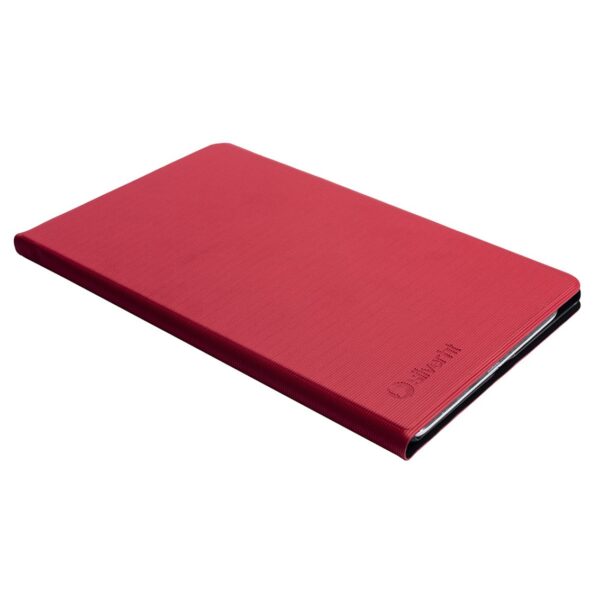 Funda silver ht para tablet samsung tab a8 10.4 pulgadas 2022 con teclado bluetooth roja - Imagen 2