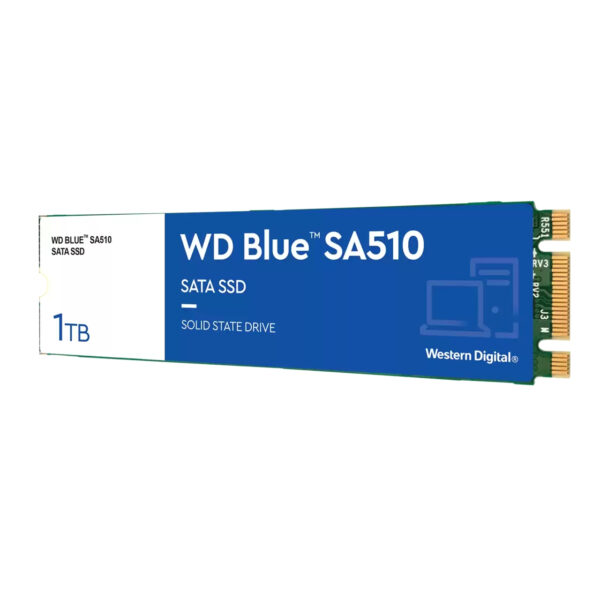 Disco duro interno ssd wd western digital blue sa510 wds100t3b0b 1tb m.2 2280 sata 6gb - s - Imagen 2