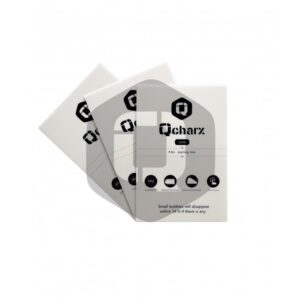 Laminas de proteccion frontales qcharx hidrogel hd qx1 10 unidades