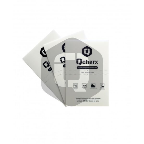 Laminas de proteccion frontales qcharx hidrogel resistencia qx qx1 50 unidades