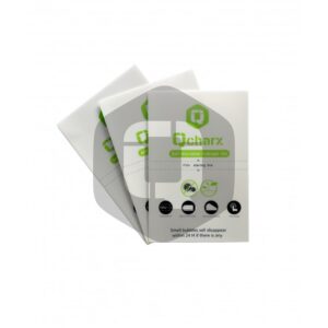 Laminas de proteccion frontales qcharx hidrogel antibacterias qx1 lite 25 unidades
