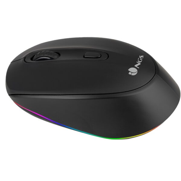 Raton multidispositivo inalambrico recargable ngs smog - rb - Imagen 2