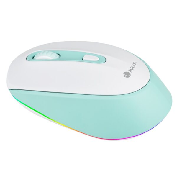 Raton multidispositivo inalambrico recargable ngs smogmint - rb - Imagen 2