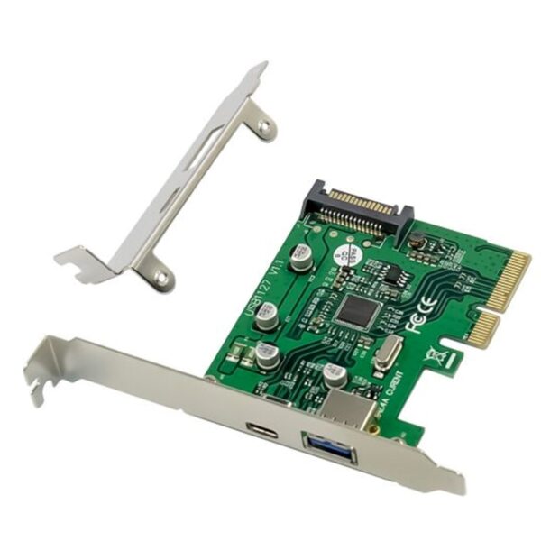 Tarjeta conceptronic emrick09g pci express 4x 2 puertos usb 3.2 gen2 ( usb - cusb - a)