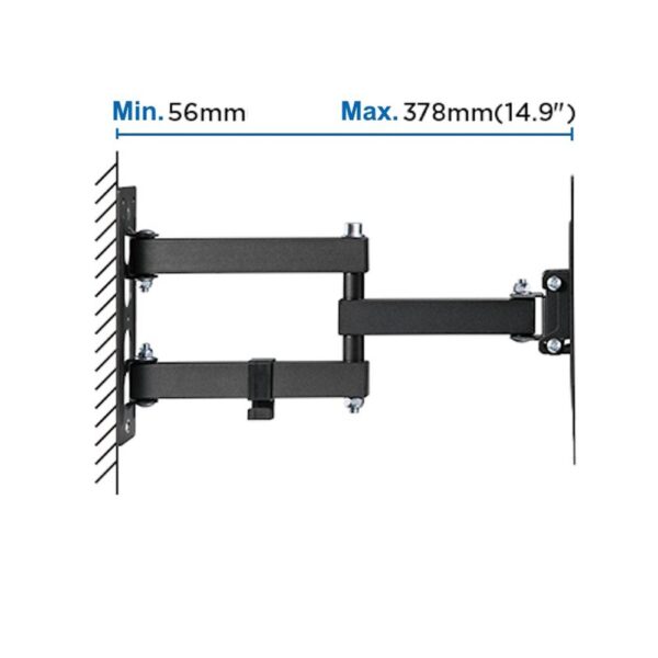 Soporte de pared ewent ew1522 para tv hasta 43 pulgadas carga maxima 30kg - Imagen 3