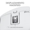 Mouse raton logitech mx master 3s para mac wireless inalambrico 8000dpi gris palido - Imagen 3