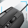Mouse raton logitech g g502 x gaming optico usb 25600ppp negro - Imagen 3