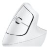 Mouse raton vertical logitech lift para mac 6 botones 4000 dpi wireless inalambrico blanco hueso - Imagen 2