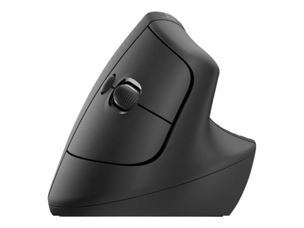 Mouse raton vertical logitech lift for business para zurdos 6 botones 4000 dpi wireless inalambrico grafito - Imagen 3