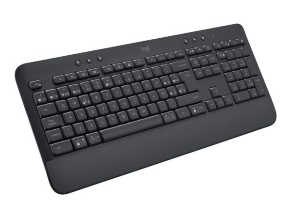 Teclado logitech signature k650 wireless inalambrico grafito - Imagen 3