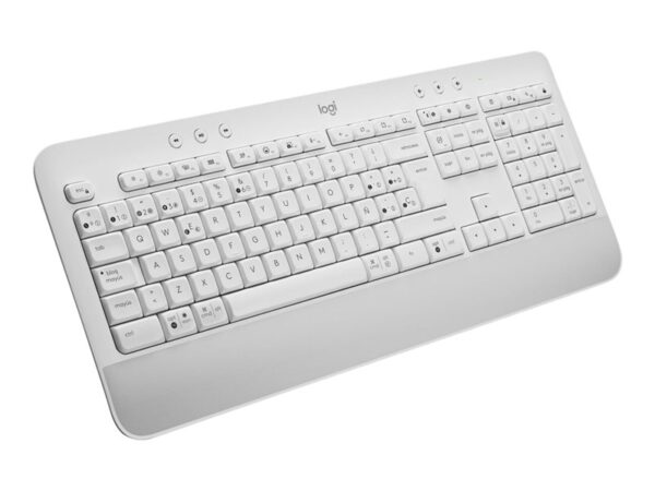 Teclado logitech signature k650 wireless inalambrico blanco hueso - Imagen 3