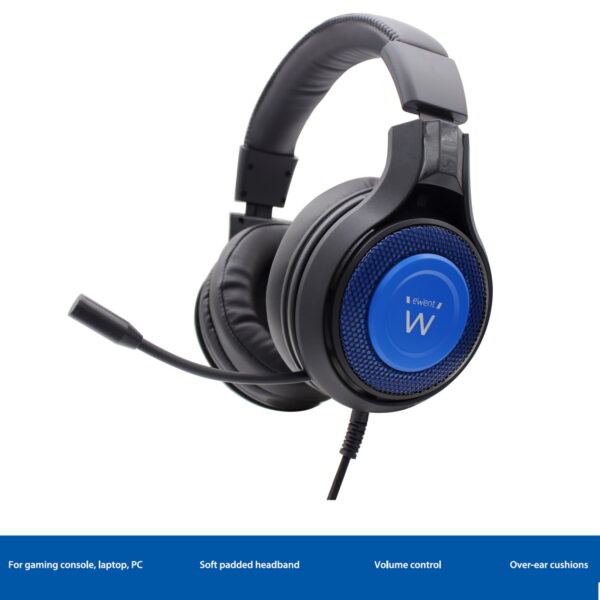 Auriculares para gaming ewent pl3322 con microfono pc & consola - Imagen 2