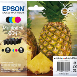 Multipack epson 604 c13t10g64010 xp2200 wf - 2910 piña