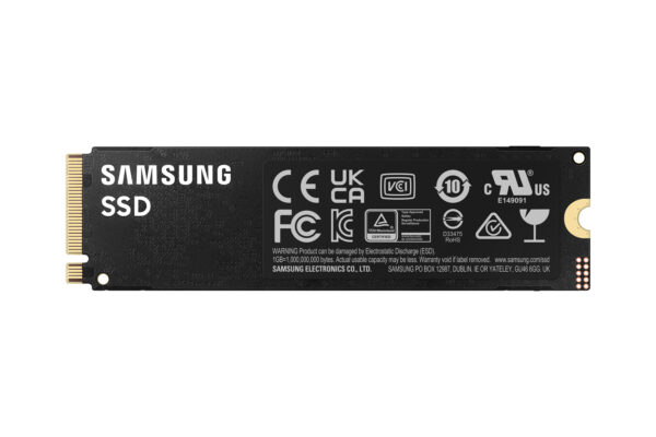 Disco duro interno solido ssd samsung mz - v9p2t0bw - 990 pro - 2tb - m.2 2280 - pcie 4.0 - Imagen 2