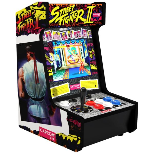Consola retro arcade 1 up street figther ii - Imagen 2