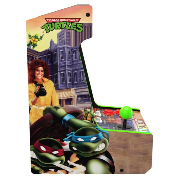 Consola retro sobremesa arcade1up teenage mutant turtles - Imagen 2