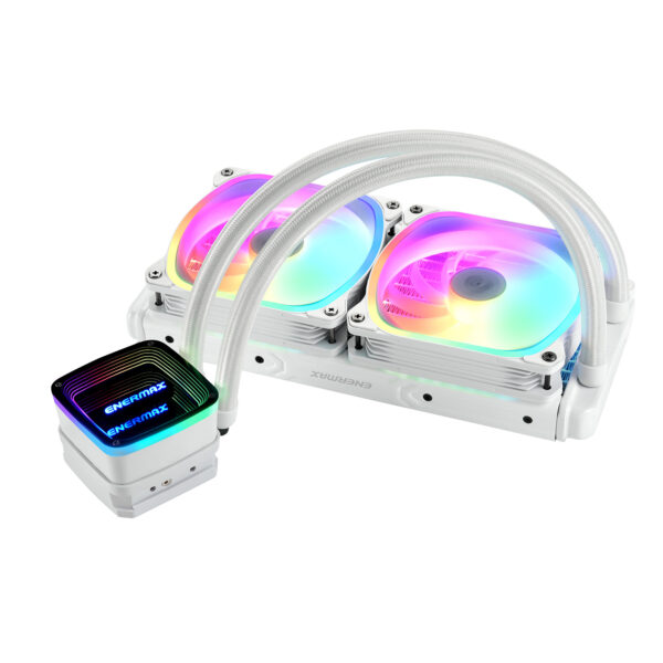 Kit refrigeracion liquida cpu enermax aquafusion adv series 24cm blanco - Imagen 2
