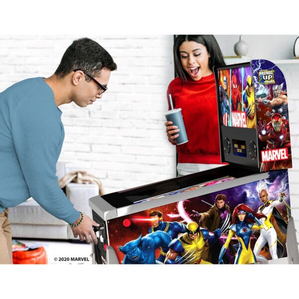 Maquina recreativa arcade 1 up pinball marvell - Imagen 3