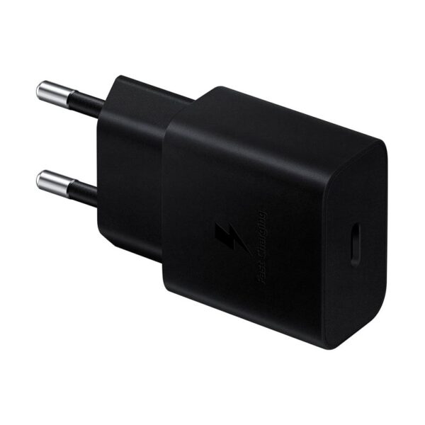 Cargador samsung ep - t1510 usb tipo c  negro + cable usb tipo c 15w - Imagen 2