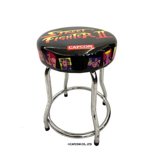 Taburete retro arcade 1up street fighter - Imagen 2