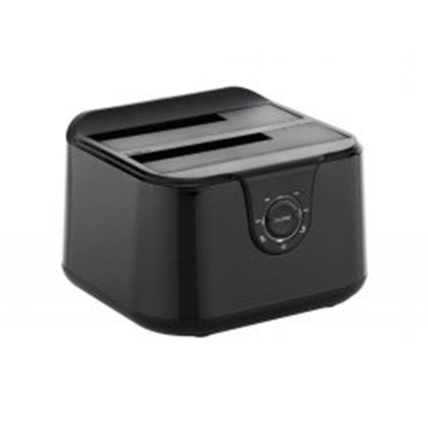 Base dock discos sata conceptronic 2 bahias 2.5 pulgadas -  3.5 pulgadas - usb tipo c - sata - funcion clonacion