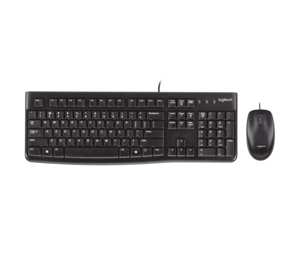 Teclado + mouse logitech mk120 optico usb 2.0 negro ingles uk - Imagen 2