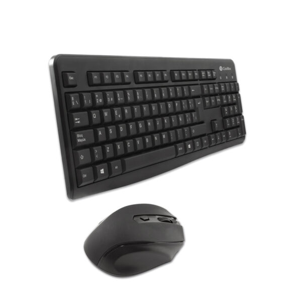 Kit teclado + raton coolbox inalambrico negro coo - ktr - 02w - Imagen 2
