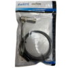 Cable de seguridad con candado ewent ew1243 para portatil con combinacion de numeros - Imagen 3