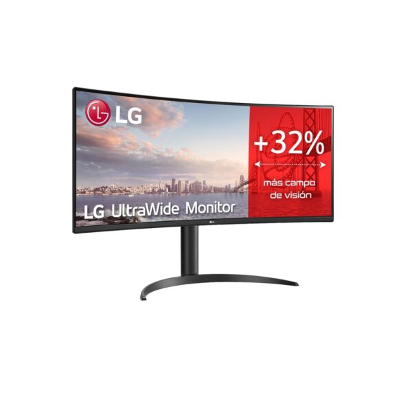 Monitor led lg 34wp75cp 34 pulgadas 3440 x 1440 21:9 5ms hdmi display port usb - c altavoces reg. altura gaming - Imagen 2