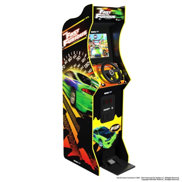 Maquina recreativa arcade 1 up deluxe racing -  the fast & the furious - Imagen 2