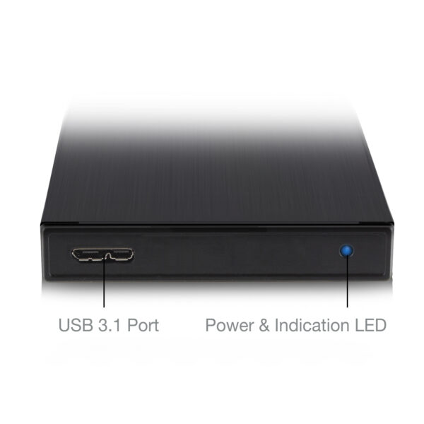Carcasa ewent para disco duro -  usb 3.2 -  sata 2.5 pulgadas - Imagen 3