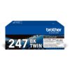 Pack toner brother tn247bktwin negro larga duracion