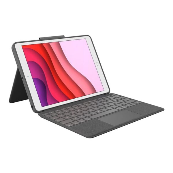 Funda logitec combo touch con teclado para apple 10.2 pulgadas (7ª y 8ª generacion) - Imagen 2