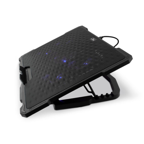 Soporte - base refrigeracion para portatil coolbox ajustable haste 17.3 pulgadas - Imagen 2