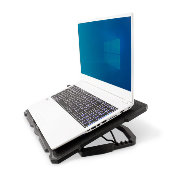 Soporte - base refrigeracion para portatil coolbox ajustable haste 17.3 pulgadas - Imagen 3