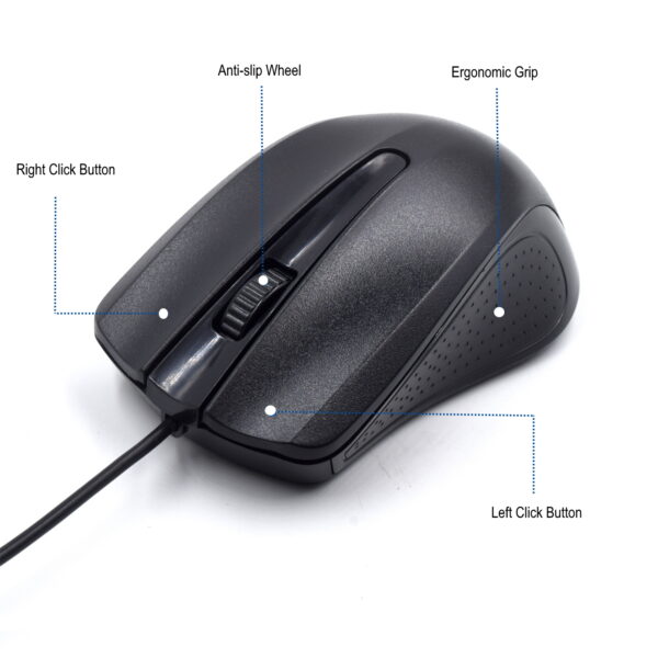 Mouse raton ewent ew3300 - usb - 1000 ppp - Imagen 2