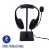 Soporte auriculares ewent ew1586 estable y seguro - Imagen 3